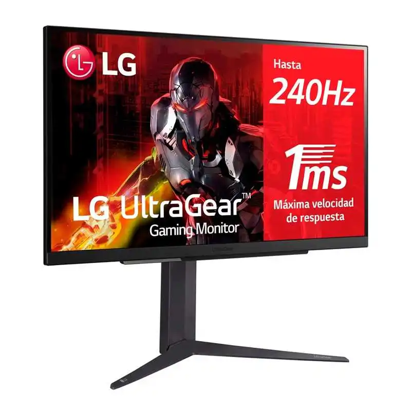 Producto Buscaditos: MONITOR GAMER LG 27GR83Q-B, 27 QHD IPS (2560X1440) 240HZ, HDMI X2, DP, HP-OUT, USB 3