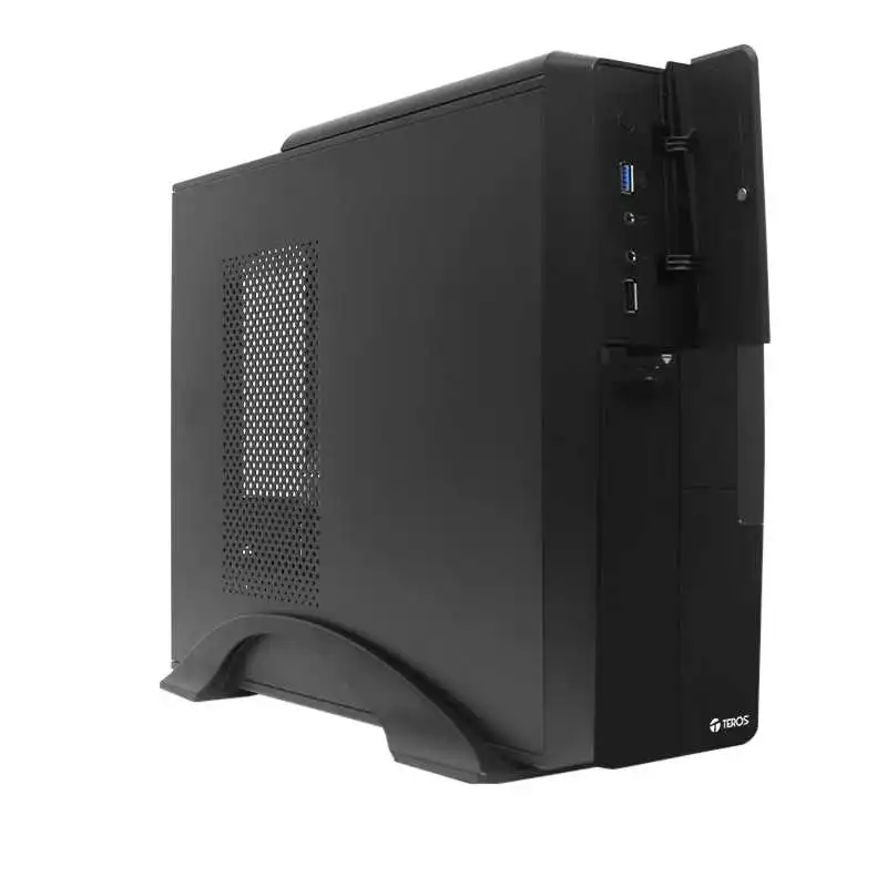 Producto Buscaditos: CASE TEROS TE-1039S, SLIM, 250 W, USB 3.0 USB 2.0, AUDIO HD, DVD, NEGRO