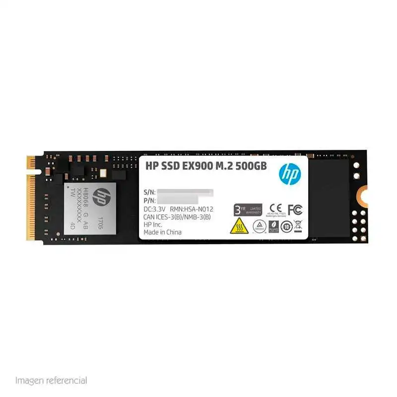 Producto Buscaditos: UNIDAD EN ESTADO SOLIDO HP EX900 M.2 2280 500GB PCIE 3.0 X4 NVME