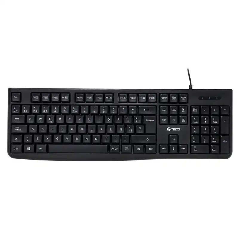 Producto Buscaditos: TECLADO ESTÁNDAR USB TE4067 BK