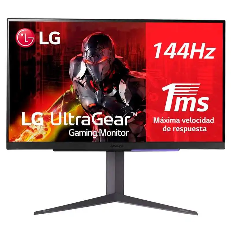 Producto Buscaditos: MONITOR GAMING LG 27 ULTRAGEAR, UHD 4K IPS (3840X2160) 144HZ, HDMI X2, DP X1, HP-OUT