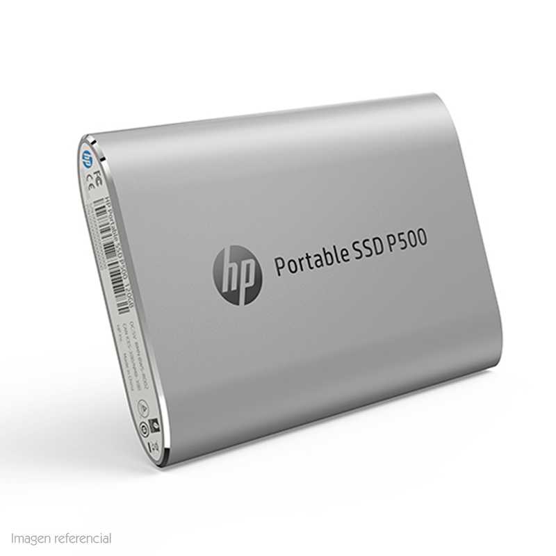 Buscaditos Laptops y Celulares - DURO EXTERNO ESTADO SÓLIDO HP P500, 250GB, USB 3.1 GEN2 TIPO-C, PLATA