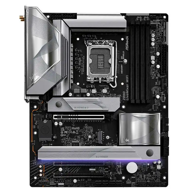 Producto Buscaditos: MOTHERBOARD ASROCK Z890 LIVEMIXER WIFI, CHIPSET INTEL Z890, LGA 1851, HDMI, ATX