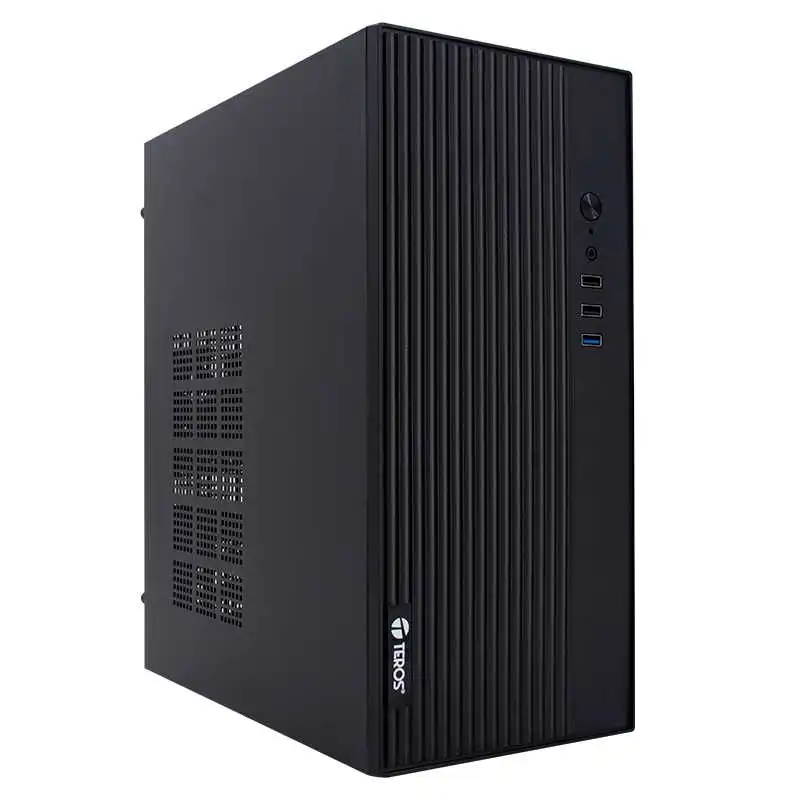 Producto Buscaditos: CASE TEROS TE-1035S, MINI TOWER ATX, 250 W, USB 3.0 2.0, AUDIO HD, NEGRO