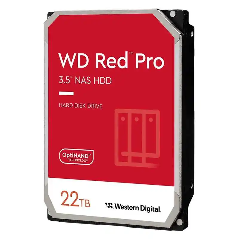 Producto Buscaditos: DISCO DURO WESTERN DIGITAL RED PRO WD221KFGX, 22TB, SATA 6GB S, 3.5 7200RPM, CACHE 5