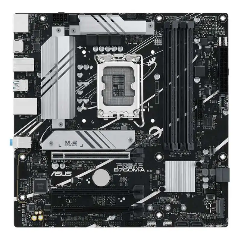 Producto Buscaditos: MOTHERBOARD ASUS PRIME B760M-A-CSM, CHIPSET INTELB760, LGA1700, MICRO ATX