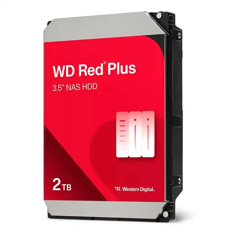 Producto Buscaditos: DISCO DURO WESTERN DIGITAL RED PLUS WD20EFPX, 2TB, SATA, 5400RPM, 3.5, CACHE 64MB