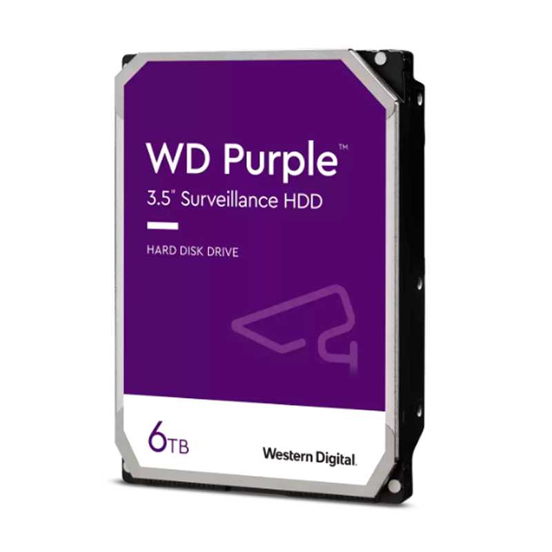 Buscaditos y - DISCO DURO WESTERN WD PURPLE, 6 TB, SATA 6.0 GB S, 256 MB CACHE,