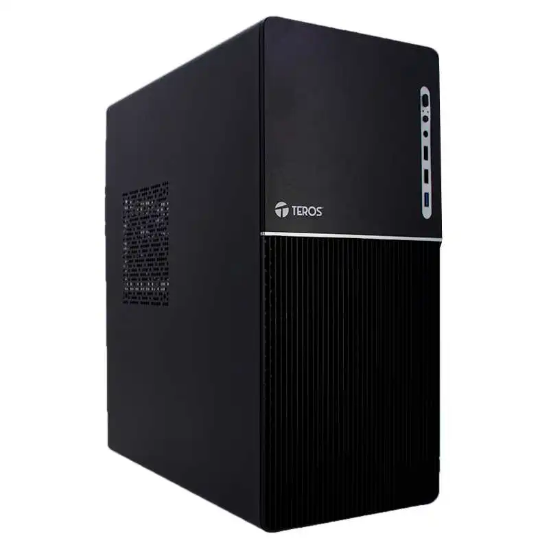 Producto Buscaditos: CASE TEROS TE-1037S, FACTOR DE FORMA ATX, 250 W, USB 3.0 2.0, AUDIO, NEGRO.