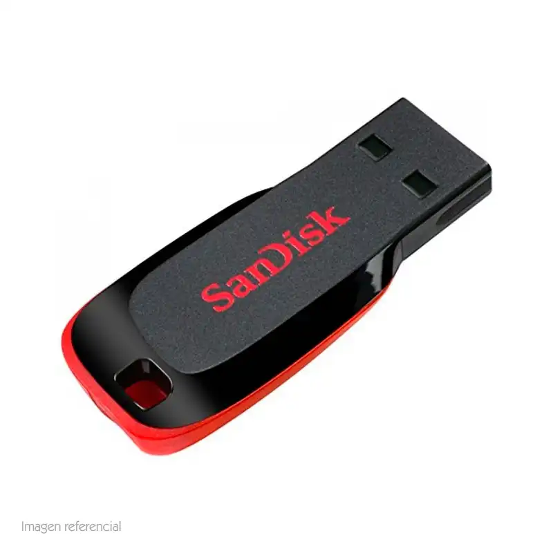 Producto Buscaditos: MEMORIA FLASH USB SANDISK CRUZER BLADE , 64GB, USB 2.0, PRESENTACIÓN EN COLGADOR.